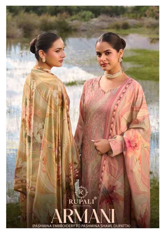 RUPALI FASHION ARMANI VISCOSE PASHMIKA DIGITAL PRINTED WHOLESALE CATALOGUE 